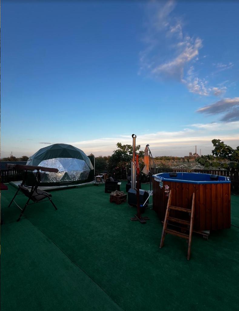 Podere Kiri Dome Experience Decimomannu Exterior foto